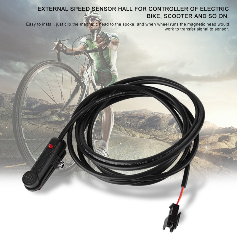 External Speed Sensor Hall Magnetic Head for Electric Bike Scooter