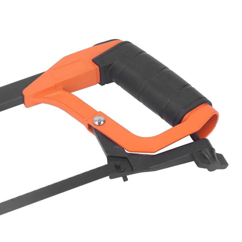 Hacksaw Frame 12in Adjustable Aluminum Alloy Hand Saw Frame Rubber