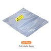 Rebower Anti Static Bags ESD Shielding Bags Resealable with Labels,