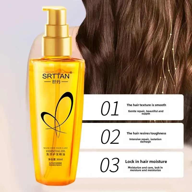 Aceite Esencial 80ml, Tratamiento Para Todo Tipo De Cabello