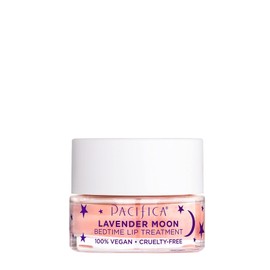Pacifica Beauty, Lavender Moon Bedtime Lip Treatment, Lip Mask for Chapped, Cracked, Dry, Wrinkled Lips, 100% Vegan and Cruelty Free , Clear , 0.63 Ounce (Pack of 1)