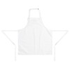 Whites Chefs Clothing Apparel Kids Childrens Bib Apron White Polycotton