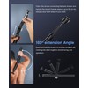 Back Shaver for Men with Extendable Long Handle, 3-in-1 Replaceable