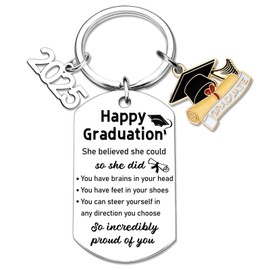 Ibiwe High School Graduation Gifts for Her 2025 Class of 2025 Inspirational Graduate Gift Bulk College Doctor Degree Nurse Graduate Gifts for Best Friend Daughter Gift