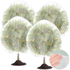 4PCS Ultra-Fine Mesh Fruit Tree Netting - 7.5 x 5.2 ft