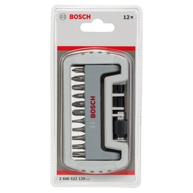 Bosch 2608522129 11-Piece Screwdriver Set Including bit Holder
