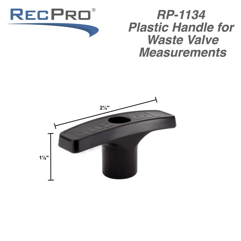 RecPro RV Waste Valve Handle | Replacement for Valve Extension