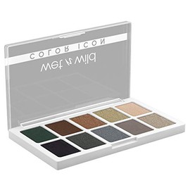 Wet n Wild Paleta de Sombras Color Icon Lights Off | Paleta de 10 Sombras de Ojos Alta Pigmentación | Sombras Mate y Metálicas de Larga Duración | Maquillaje Profesional Vegano y Cruelty Free