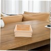 ULTECHNOVO Wooden Storage Bins Desktop Wooden Storage Basket Decorative Crate