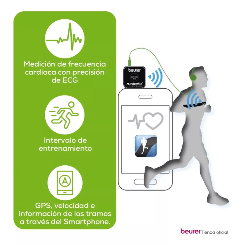 Beurer Runtastic Pm200+ Frecuencia Cardiaca Smarthphone