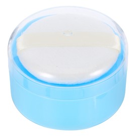 Beavorty Caja De Talco Para Bebés Portátil Con Borla Esponjosa Y Separador Para Aplicación Del Polvo En La Piel Del Bebé Después Del Baño Uso Diario  