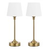 Kakanuo Cordless Table Lamps Rechargeable Set - 2 Pack Gold