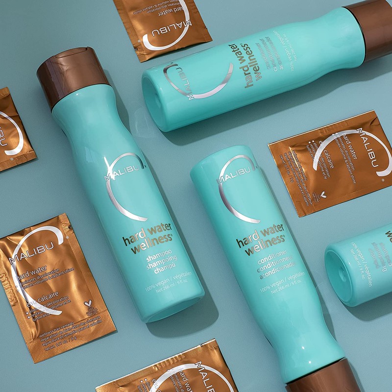 Malibu C Hard Water Wellness Shampoo - Hydrating, Sulfate-Free Hair