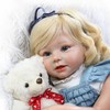 Pedolltree Realistic Reborn Toddler Dolls Girl Silicone Toddlers Princess Doll