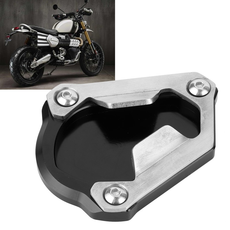 Kickstand Extension Pad Side Stand Enlarger Fit for Triumph Scrambler