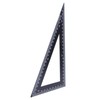 Carpenter Triangle Ruler 30/60 Degree Black for Architects Engineers (120