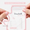 QIUXQIU Breastmilk Storing Bags for Breastfeeding Disposable Milk Storage Bag