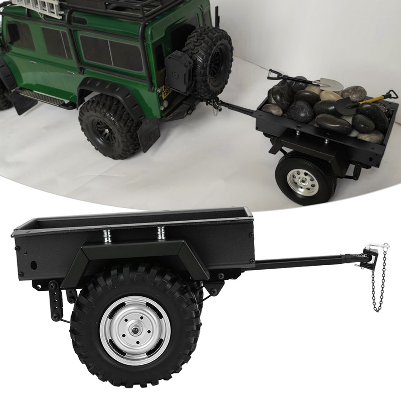 Aluminum Alloy Trailer Car Highly Simulation RC Car Vehicle Model
