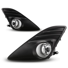 Fog Lights compatible for Toyota Camry 2012 2013 2014 (not fit SE models) Driver Passenger Replacement Lamps Assembly