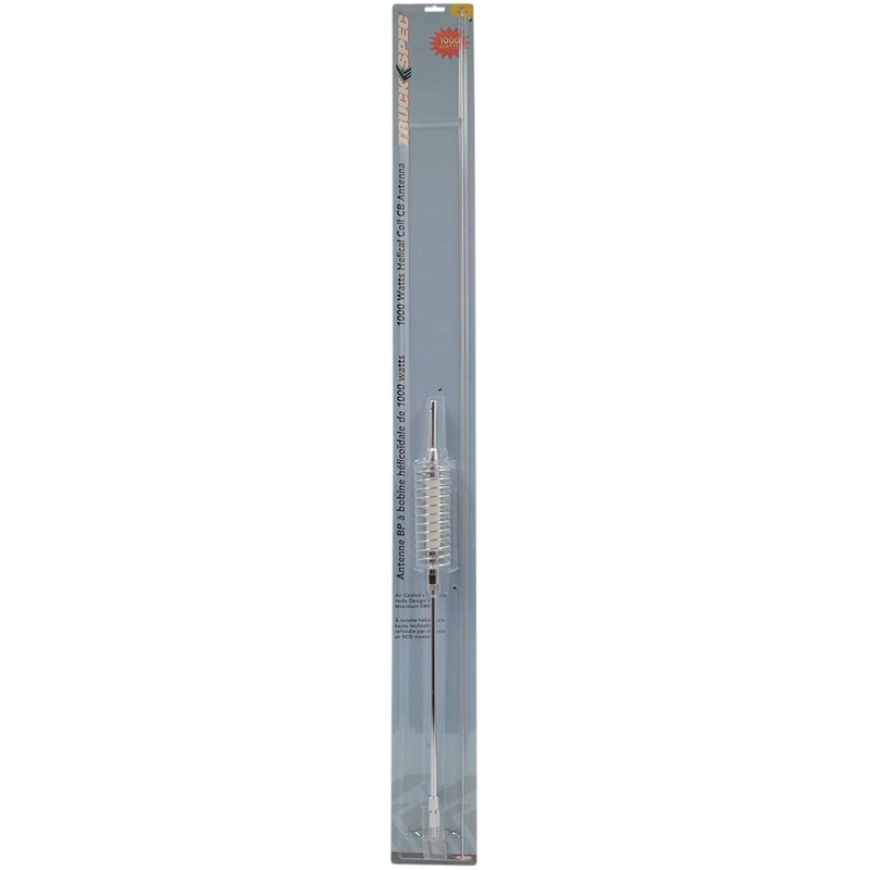 TruckSpec TS-2500S 54-Inch 1000-Watt Air Cooled Helical Coil Center-Loaded CB