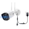 OHWOAI 5MP Add-on Camera for Wireless Security Camera System Outdoor,