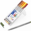 STAEDTLER 334 Triplus Fineliner Superfine Tip 0.3mm - Pack of