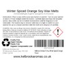 Kelbrook Aromas Wax Melts - Winter Spiced Orange | 16