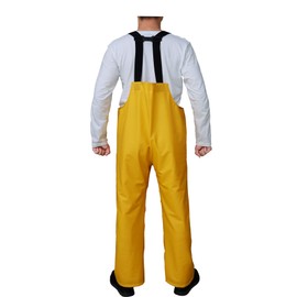 RainRider Rain Pants for Men Women Waterproof Rain Gear Bib Overalls Trousers for Fishing Hunting(Yellow,X-Large)