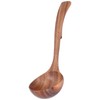 Gavigain Wooden Ladle 3 fl oz Long Handle Soup Spoon