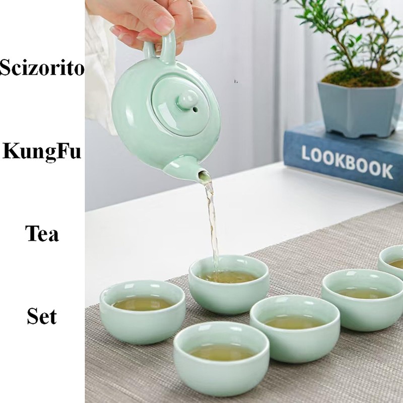 Scizorito Kung Fu Tea Set, Exquisite Gifts Box Set, Koi