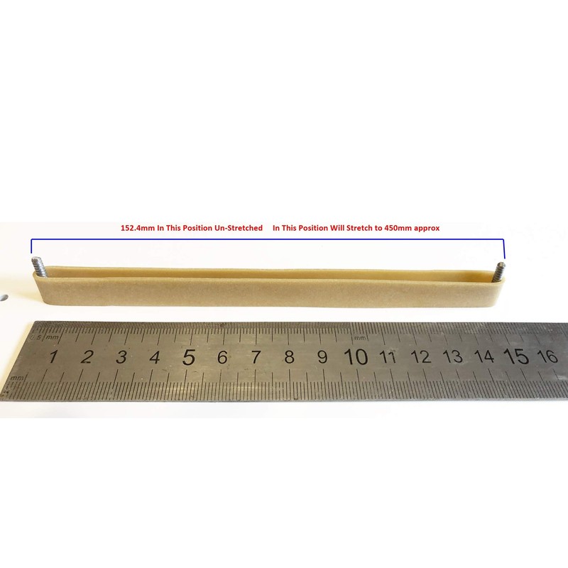 10 x Large Thick 6 inch x 1/2 inch Wide