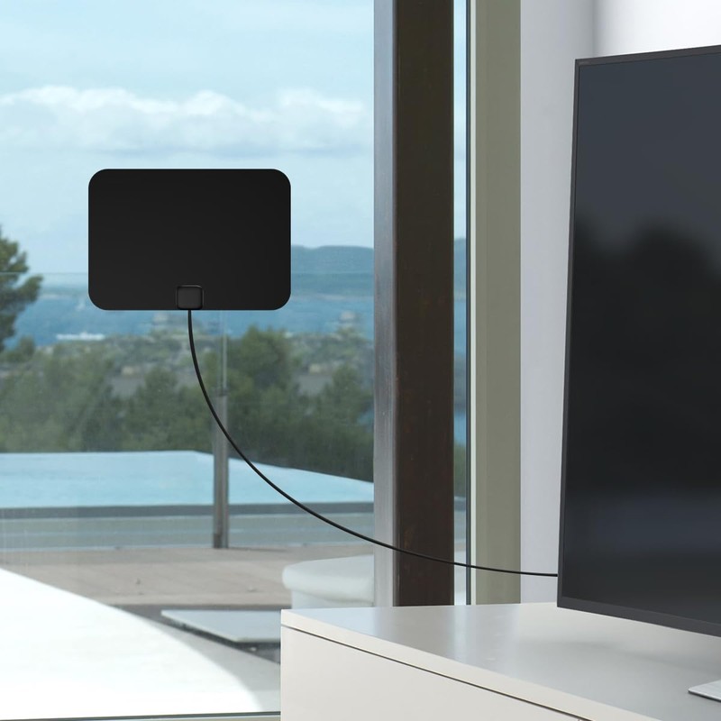 Five Star Ultra Thin Amplified Indoor HDTV Antenna – High-Performance