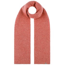 LIERYS Vallesta Knitted Scarf Winter Scarf Wool Scarf Women / Men – Made in Germany Autumn Winter, red