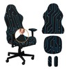 LANGYU Gaming Chair Cover, Office Chair Cover, Set of 4,