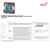 ROTH Pure Advent Calendar "Herrenpflege" with 4 Doors, One for