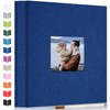 Artfeel Photo Album Self Adhesive Scrapbook Album for 3x5 4x6