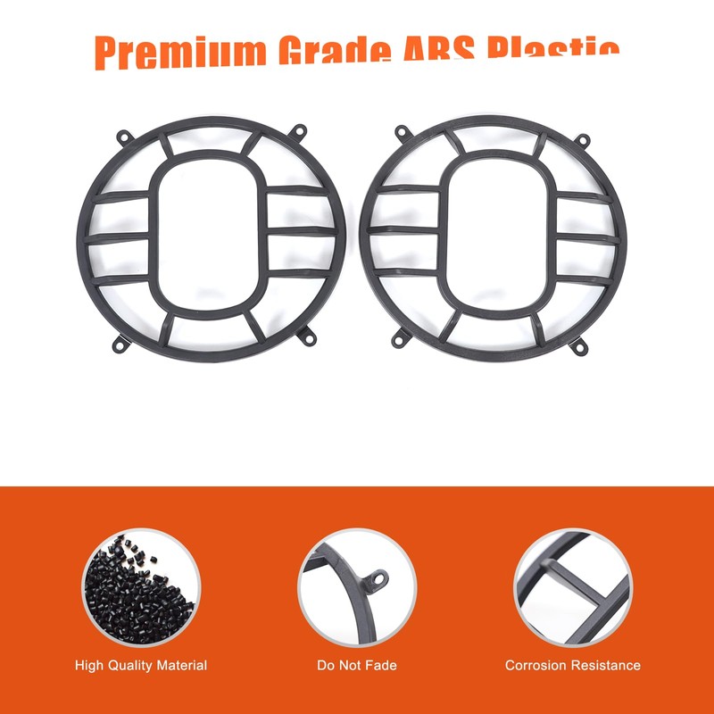 Tumukiw 2PCS Car Headlight Cover Compatible with INEOS Grenadier 2020-2025,