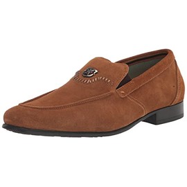 STACY ADAMS Men's Quincy Slip On Loafer, Tan, 11
