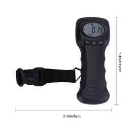BESPORTBLE Luggage Weight Scale Portable Scale Digital Luggage Scale Fishing Scale Mini Travel Scale for Suitcases Hand Luggage Bags