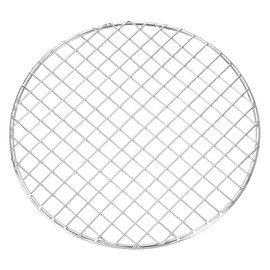 sourcing map Round Cooking Rack, Dia 8.9 Inch Stainless Steel Grill Grate Cross Wire Barbecue Grill for Cooking Baking Air Fryer Racks, Silver