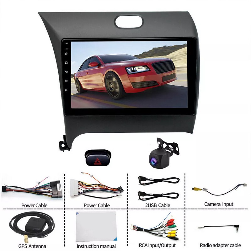 For 2014-2018 Kia Forte Radio Apple CarPlay Android 12.0 Radio