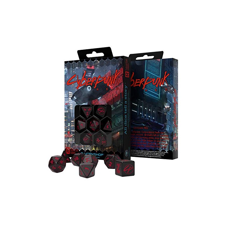scpu01 - set 7 dadi - rpg cyberpunk red