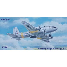 Micro Mill MKR144-034 British Air Force HandlePage Hastings T.5 Plastic Model