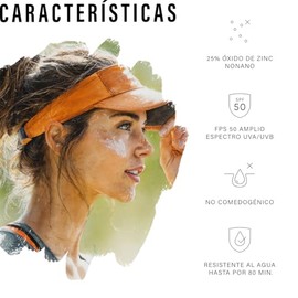Ulmar Protector Solar Facial Mineral en Barra FPS50 UVA + UVB Tono Transpatente 20gr