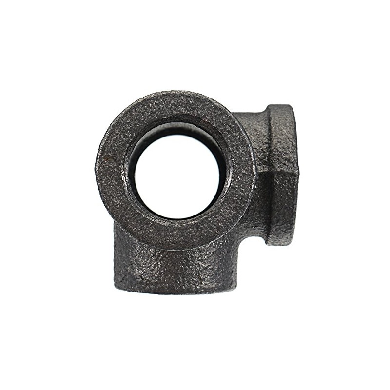 TuToy 1/2' 3/4' 1' 4 Way Pipe Fitting Malleable Iron