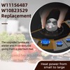 W11156487 W10823529 Replacement for Kit.chen-Aid Whirlpool Stove knobs, Replaces AP6285576