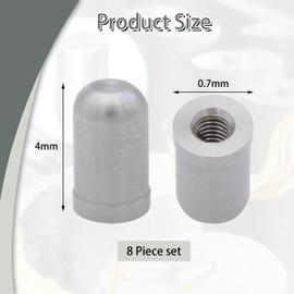 JADSOrBoBi 8 Pack Oil Valley Block Off Plugs for Gen IV/V LS Engines 2005-2019