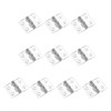 MECCANIXITY Small Acrylic Hinges Plastic Clear Hinge 35 x 25
