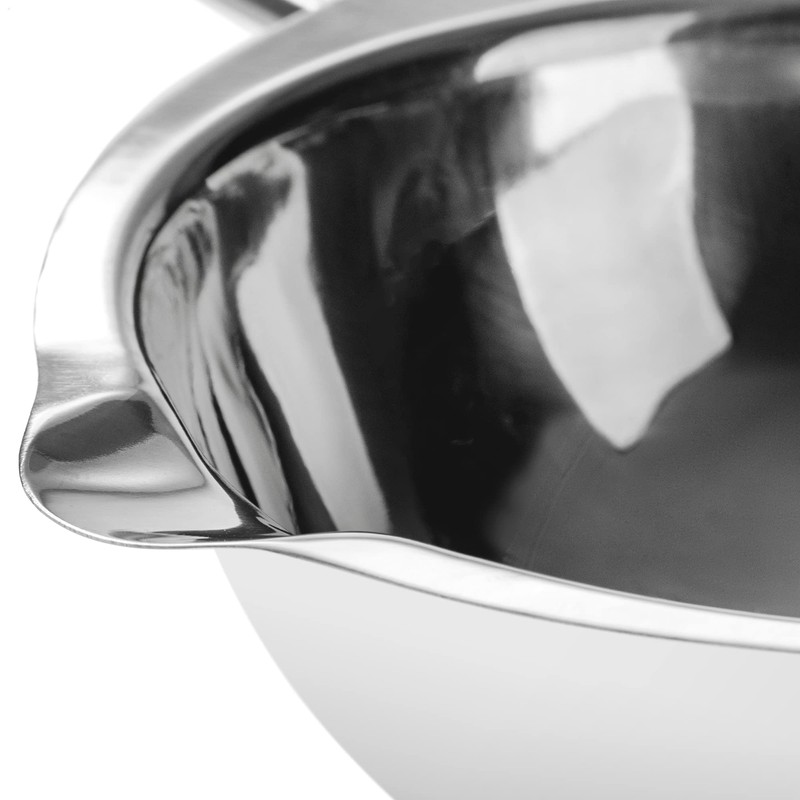 COM-FOUR® 2X Water Bath Melting Pot - Melting Bowl with