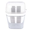 Greek Yogurt Filter Strainer AS PET Stainless Steel Large Capacity